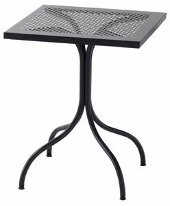 Tavolo da Giardino 60x60 cm in Acciaio RD Italia Bistro Rete Antracite