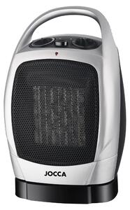 Stufa ventilata in Vetroceramica, 1500 W, grigia, 29 cm