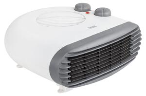 Ventilatore riscaldante, 2 livelli di riscaldamento, 2000 W, termostato, bianco/grigio
