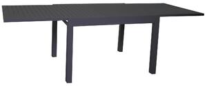 Tavolo da Giardino Allungabile 90/180x90x73 cm in Alluminio Sullivan Antracite