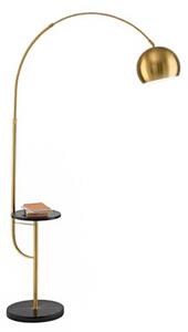 Piantana braccio arco classica perenz tableau 8410 ob e27 led regolabile ottone brunito - Perenz