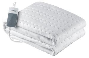 Coperta elettrica, dimensioni 150x80 cm, 60 W, 3 livelli di riscaldamento, lavabile