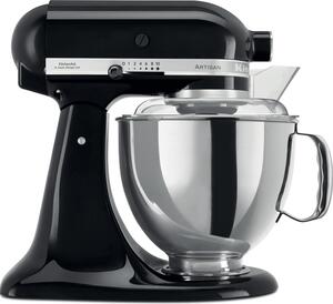 KITCHENAID Impastatrice Planetaria Capacit Ciotola 4.8 Litri Potenza 300 Watt 10 Velocit colore Nero - 5KSM175PSEOB Artisan