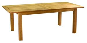 Tavolo da Giardino Allungabile 130/168x70x74,5 cm in Legno Nanchino