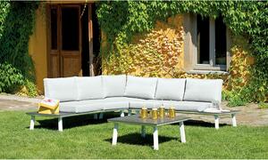 Set da Giardino in Alluminio Vorghini Rapallo Grigio
