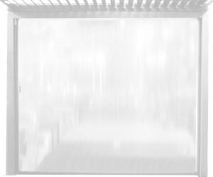 VivaGarden Telo per Pergola 270 x 238 cm Telo Laterale per Lato in PVC colore Bianco - GA802123-BIAN