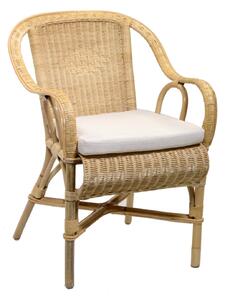 Poltrona da Giardino in Rattan 45x48cm Rosy