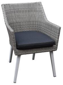 Poltrona da Giardino in Rattan con Cuscino Vorghini Boccadasse