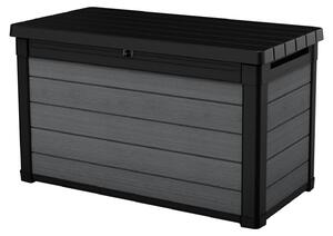 Baule Cassapanca da Esterno 122,9x62,1x70,6 cm in Evotech Keter Cortina Box 100G Grigio