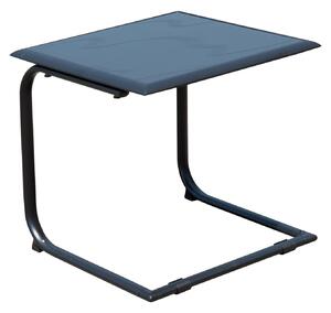Set Salotto da Giardino in Rattan Sintetico 2 Poltrone e Tavolino Grigio