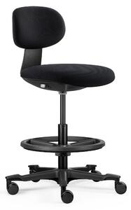 Hjh OFFICE WORK MF2 sedia girevole senza braccioli in tessuto