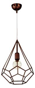 Lampadario classico rustico padana lampadari filo 1070 s e27 led metallo sospensione - Padana Lampadari