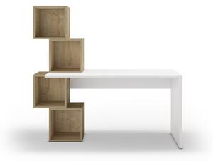 Scrivania in rovere 60x154 cm Cubik - Marckeric