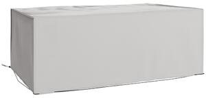 Outsunny Copertura protettiva per mobili da giardino Invernale Impermeabile Anti-UV Telo 600D Oxford 210 x 140 x 80 cm Grigio | Aosom Italy
