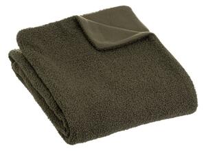 Coperta verde in sherpa 130x160 cm Sherpa Bouclé – Casa Selección