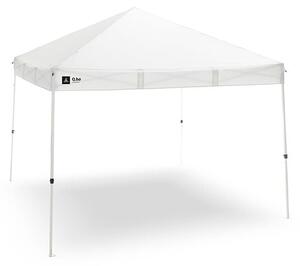 Gazebo da Giardino Pieghevole 3x3m Telo in Poliestere con Ventilazione Taddei Automatico Bianco