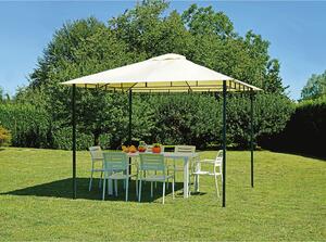 Gazebo da Giardino in Ferro 3X3m Vorghini Chains Sabbia