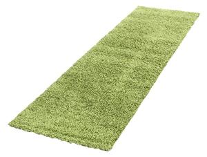 Passatoia verde 80x250 cm Life - Ayyildiz Carpets