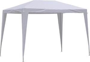 Gazebo da Giardino in Acciaio 2x3m Bauer Bianco