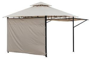 Gazebo da Giardino 3x3 m con Doppio Tetto e Laterali Estensibili Wide