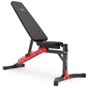 Panca fitness multifunzione con 9 livelli d'inclinazione