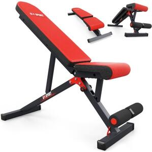 K-sport panca fitness pieghevole con inclinazione negativa