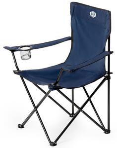 Sedia camping chair con braccioli