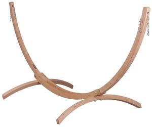 Supporto per Amaca da Giardino in Legno La Siesta Canoa Caramel