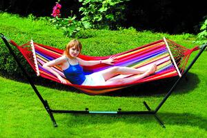 Amaca da Giardino in Cotone 2x1m 100Kg Katia Multicolore