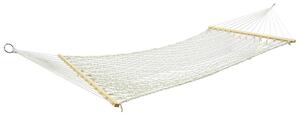 Amaca da Giardino 2x1,4m in Cotone Max 150 Kg Primula Bianca