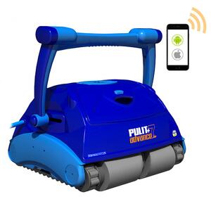 Robot Pulitore Elettronico Automatico Bluetooth per Pulizia Fondo Piscina Astralpool Pulit Advance +7 DB