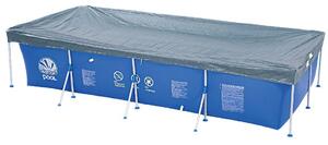 Telo di Copertura per Piscine Rettangolari 384x181cm Jilong Grigio