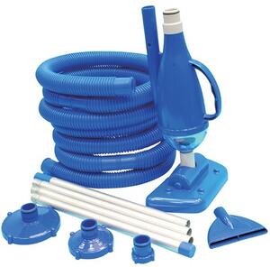 Kit di Pulizia Piscina 48x20x20cm Jilong Deluxe 3 Blu