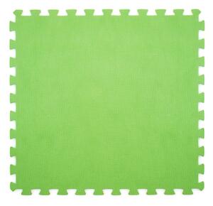 Tappeto Sottopiscina Morbido 6 Pezzi 60x60 cm Verde