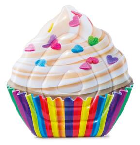 Materassino Gonfiabile 142x135 cm a Forma di Cupcake Intex 58770