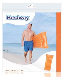 Materassino Gonfiabile da Mare Spiaggia 183x69 cm Trasparente Arancione 44013/Ar Bestway