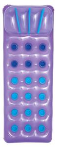 Materassino Gonfiabile da Mare Spiaggia con Cuscino 18 Buchi 188x71 cm Viola 43015 Bestway