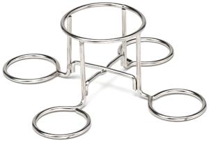 Supporto per Pollo per Barbecue in Acciaio Inox Vannini