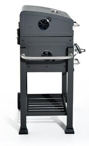 Barbecue a Carbone Carbonella con Coperchio 115x56x108 cm