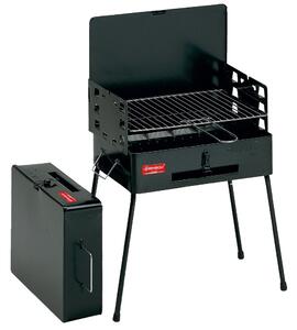 Barbecue a Carbone Carbonella Portatile a Valigetta 52x30x73 cm Ferraboli Pic Nic