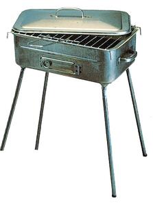 Barbecue a Carbone Carbonella Portatile 25x36cm Bauer Fornacella