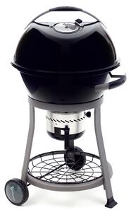 Barbecue a Carbone in Smalto Porcellanato Sochef Grande Pupo Nero