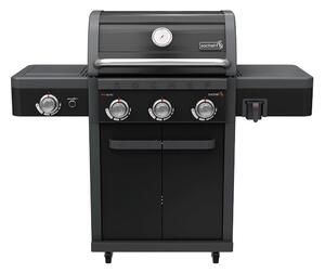 Barbecue a Gas GPL 3 Fuochi 15kW con Fornello Laterale Sochef Grangusto
