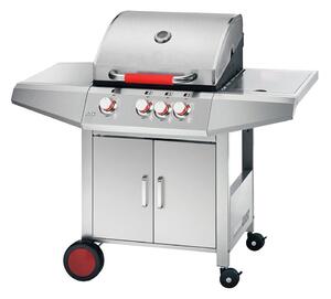 Barbecue a Gas GPL 3 Bruciatori con Ripiani New Top Inox Ferraboli