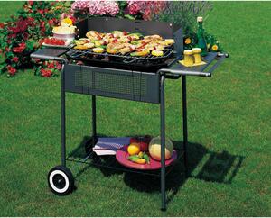 Barbecue a Carbone Carbonella in Acciaio Port Camargue