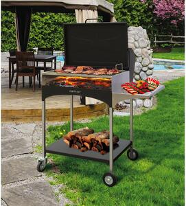Barbecue a Legna con Griglia in Acciaio Famur BK 8 Elite