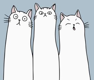 Illustrazione The Cats, Andreas Magnusson