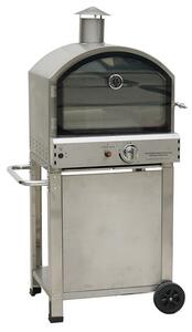 Forno Pizza e Barbecue a Gas GPL da Esterno in Acciaio Kraus Priapo