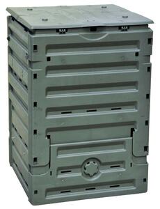 Compostiera da Giardino 300L 60x60xH90cm Rama Eco-Master Verde