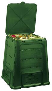 Compostiera da Giardino 600L 84x84x105 cm in Plastica 4650W Agrati
